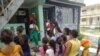 Niños participando en las actividades del evento creao y fomentado por el independiente Comité Ciudadanos por la Integración Racial (CIR).