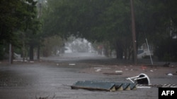 Inundaciones provocadas por Florence.