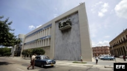 Foto de archivo del exterior del Museo Nacional de Bellas Artes, en La Habana, Cuba.