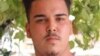 Osmel Adrián Rubio Santos, el más joven de los huelguistas de San Isidro.