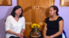 Encuentro de Mara Tekach con la esposa de José Daniel Ferrer.