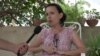 Omara Ruiz, hermana del científico Ariel Ruiz Urquiola, en una entrevista para la productora En Caliente Prensa Libre.