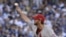 El lanzador de los Cardenales de San Luis, Adam Wainwright.