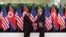 El apretón de mano Kim Jong Un y Donald Trump.