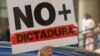 Manifestación contra Nicolás Maduro en Caracas.