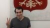 Hamlet Lavastida, tras ser excarcelado en Cuba y transferido a las autoridades de Polonia. (Imagen de la Cancillería de Polonia en Twitter).
