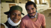 Maykel Osorbo (izq.) y Otero Alcántara en La Habana. Foto publicada por Maykel Osorbo en Facebook.