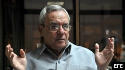 El historiador de La Habana Eusebio Leal.