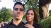 Carlos Amel Oliva y la esposa Katerine Mojena