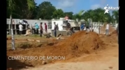 Graban imágenes del cementerio de Morón Graban imágenes del cementerio de Morón