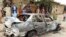 Los cohetes golpearon un vecindario cerca del aeropuerto internacional de Kabul el lunes 30 de agosto de 2021, en medio de la retirada de Estados Unidos de Afganistán. Foto: AP/Khwaja Tawfiq Sediqi