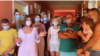 Turistas rusos aislados en Cuba por la pandemia. Foto de un video publicado en Instagram por @katerina_tyuleneva_76