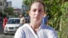 Tania Bruguera en una calle de La Habana. (Archivo)
