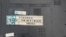 La parte posterior de una computadora portátil Dell usada que se vende en Pyongsong se muestra en una foto sin fecha.