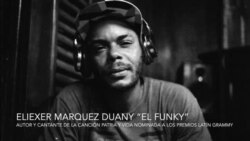 Rapero cubano El Funky dice estar feliz por la nominación de “Patria y Vida” Rapero cubano El Funky dice estar feliz por la nominación de “Patria y Vida”