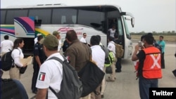 La deportación se realizó de acuerdo con las autoridades cubanas, informó el INM en Twitter.