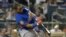 Yoenis Céspedes, de los Atléticos, durante el Clásico de Cuadrangulares de las Estrellas de la MLB el lunes 15 de julio de 2013, en el Citi Field de Nueva York (EE.UU.).