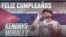 El cubano Kendrys Morales celebra su cumpleaños 35 disparando un jonrón de dos carreras por los Azuelejos de Toronto el 20 de junio de 2018. (Tomado de MLB Cuba, Twitter).