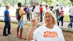 Dama de Blanco María Cristina Labrada habla de su detención a Martí Noticias Dama de Blanco María Cristina Labrada habla de su detención a Martí Noticias