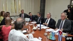Tercera ronda de negociaciones entre Cuba y la Unión Europea.