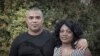 El expreso político, Ángel Moya, y la líder de las Damas de Blanco, Berta Soler