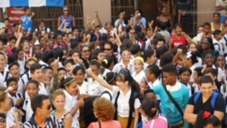 Berta Soler: Usaron niños en acto de repudio Berta Soler: Usaron niños en acto de repudio