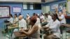 Entrega de guardia en la Brigada Médica Cubana en Venezuela desde el CDI Centinela.