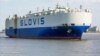 Glovis Corona, el barco que transporto a La Habana vehículos destinados al turismo