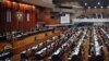 Vista de una sesión plenaria de la Asamblea Nacional del Poder Popular el 21 de diciembre de 2018. Foto AFP/ Yamil Lage.