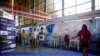 En el pabellón estadounidense de la Feria Comercial de La Habana 2018 hay solo ocho kioscos de exhibición, comparados con decenas en 2015-16.