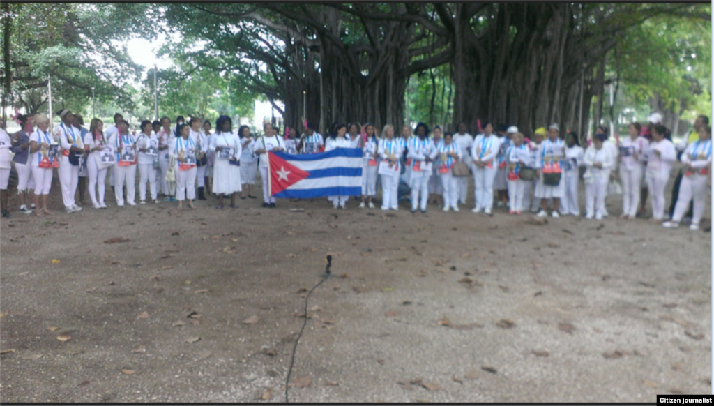  Damas de Blanco en Parque Gandhi