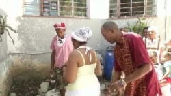 Millones de devotos de las deidades Yoruba en Cuba piden salud ante la pandemia Millones de devotos de las deidades Yoruba en Cuba piden salud ante la pandemia