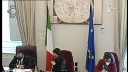 Diputada Laura Boldrini, presidenta de la Comisión de Derechos Humanos del Parlamento de Italia. Diputada Laura Boldrini, presidenta de la Comisión de Derechos Humanos del Parlamento de Italia.