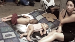 Migrantes cubanos sobreviven en precarias condiciones Migrantes cubanos sobreviven en precarias condiciones