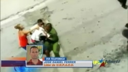 Opositores agredidos y arrestados mientras filmaban un video clip Opositores agredidos y arrestados mientras filmaban un video clip
