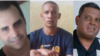 De izq. a der. Yunier Claro, Miguel Díaz Sosa y Agüero Gómez.