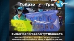 Info Martí | Opositores venezolanos detenidos y enjuiciados por letrero pidiendo la salida de Maduro Info Martí | Opositores venezolanos detenidos y enjuiciados por letrero pidiendo la salida de Maduro