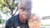 El recién liberado preso político Silverio Portal Contreras junto a su esposa Lucinda González (Foto cortesía de Lucinda González).