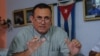 El líder de UNPACU, José Daniel Ferrer. (Yamil Lage/AFP)