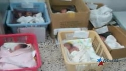 Bebés en cajas de cartón son el rostro de la crisis de salud en Venezuela Bebés en cajas de cartón son el rostro de la crisis de salud en Venezuela