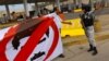 Una protesta contra los resultados de las elecciones en Venezuela que dan como ganador a Nicolás Maduro, en Ciudad Juárez, México. (REUTERS/Jose Luis González)