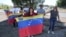 Venezolanos en Madrid, España, dieron la bienvenida a Edmundo González Urrutia, al aeropuerto militar de Torrejón de Ardoz de Madrid, el 8 de septiembre de 2024.