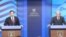 El secretario de Estado de EEUU, Marco Rubio, realiza una conferencia de prensa en Israel con el primer ministro israelí, Benjamín Netanyahu, lunes, 15 de septiembre del 2025