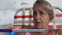 Cubanos de la isla reaccionan a anuncio de suspensión de visas estadounidenses Cubanos de la isla reaccionan a anuncio de suspensión de visas estadounidenses