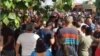 Protesta en Santa Clara. (Captura de imagen/CubaNet)