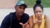 Aymara Nieto Muñoz junto a su esposo, el opositor Ismael Boris Reñí. (Foto cortesía de CubaNet)