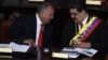 Nicolás Maduro y Diosdado Cabello el 24 de enero de 2019.