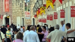 Turistas en La Habana