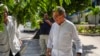Pablo Beltrán, comandante del ELN que encabeza la mesa de diálogo con el gobierno de Gustabo Petro en La Habana, Cuba, durante un receso el 1 de mayo de 2023 (Foto AP / Ramon Espinosa)