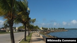 El malecón de Caibarién, en el itinerario del crucero Grand Circle.